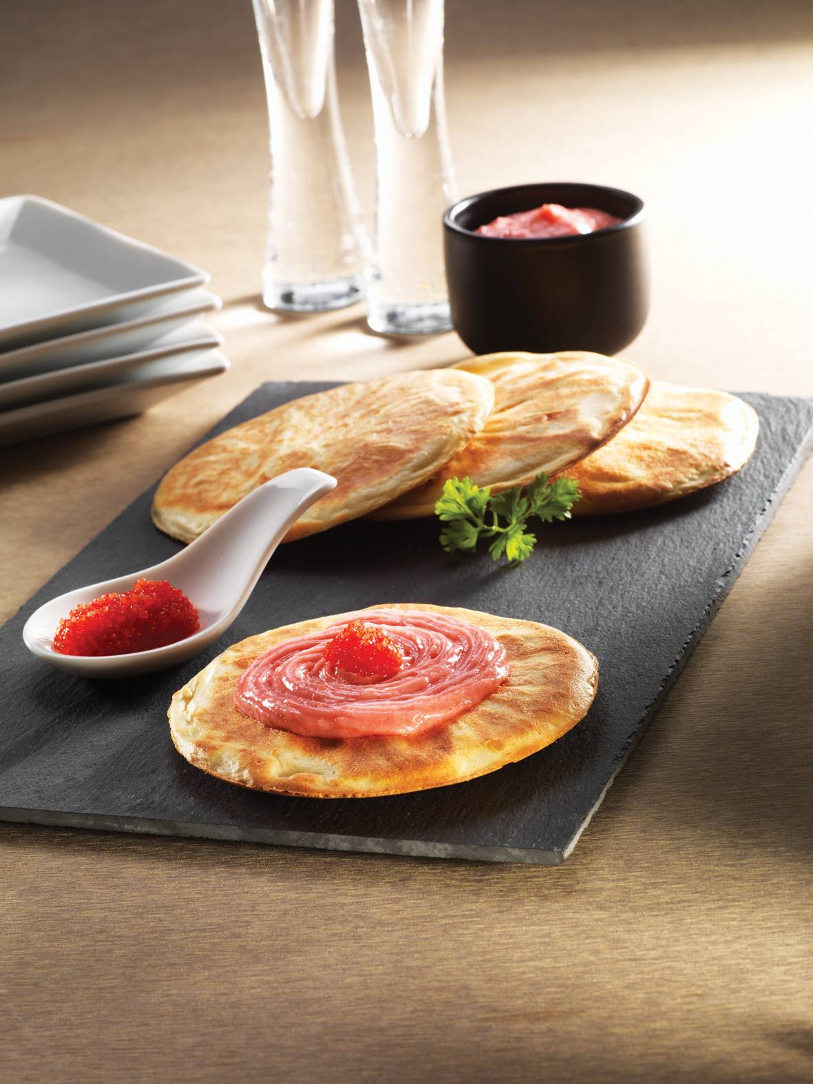 2 Pfannkuchen-Platten Snack Collection XA8110F0