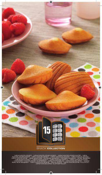 Mini-Madeleine-Set mit 2 Blechen Snack Collection XA801512