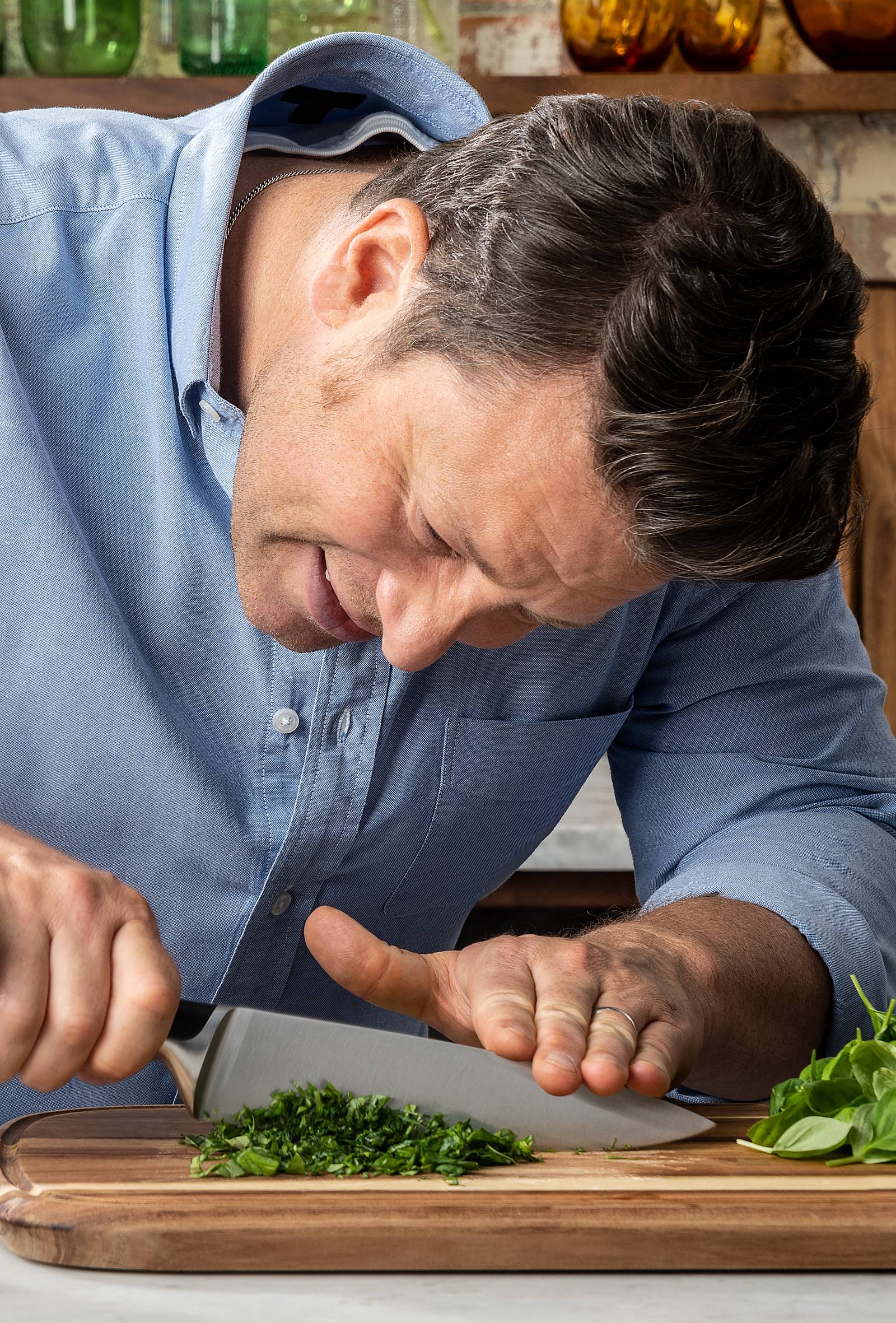 Jamie Oliver by Tefal 7 tlg. Messerblock K267S6 