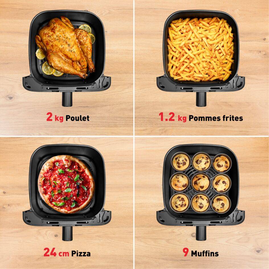 Easy Fry Mega, Heißluftfritteuse EY855D