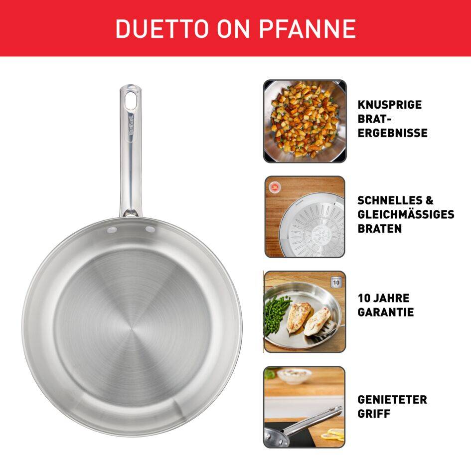 Duetto On Pfanne unversiegelt 20cm B86602