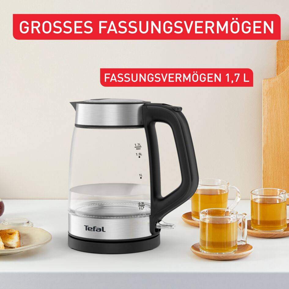 Glas-Wasserkocher KI6058