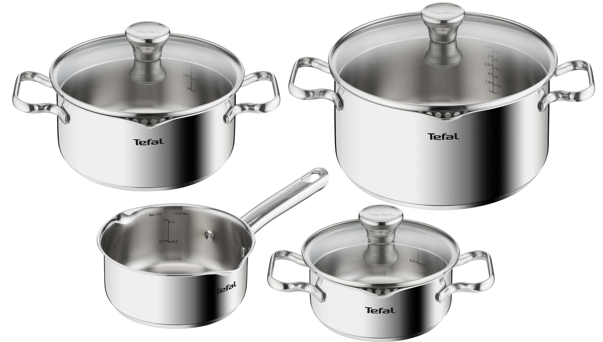 Duetto 7-teiliges Topfset A705A8