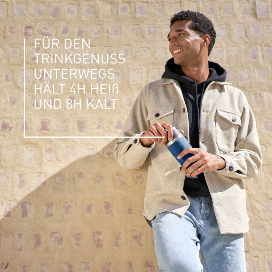 TRAVEL MUG CLASSIC ISOLIERBECHER 0,36L DUNKELBLAU N20203