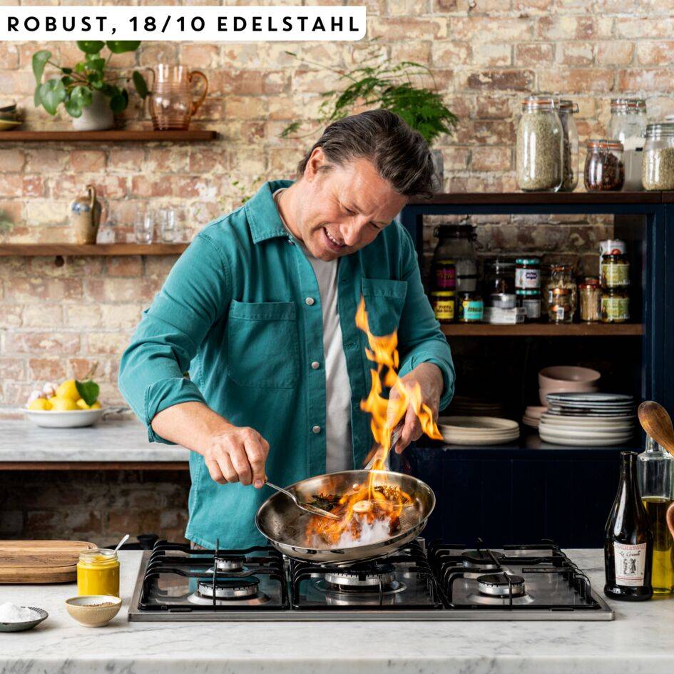 Jamie Oliver by Tefal Cook Smart Pfannenset 24/28cm, E311S2