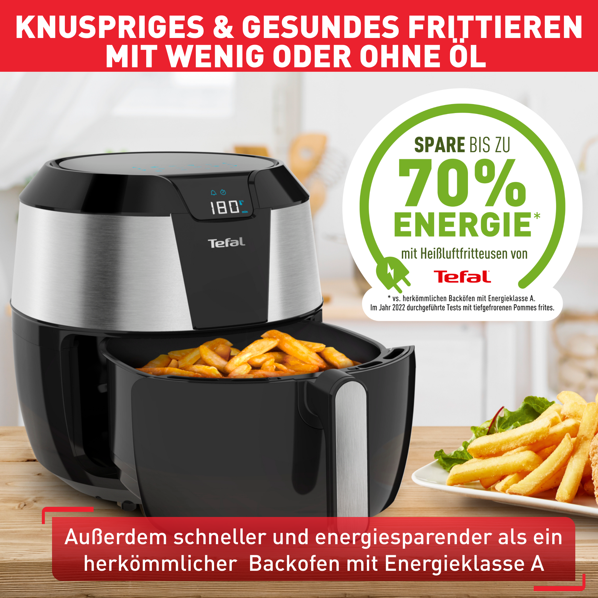Easy Fry XXL Heißluftfritteuse EY701D