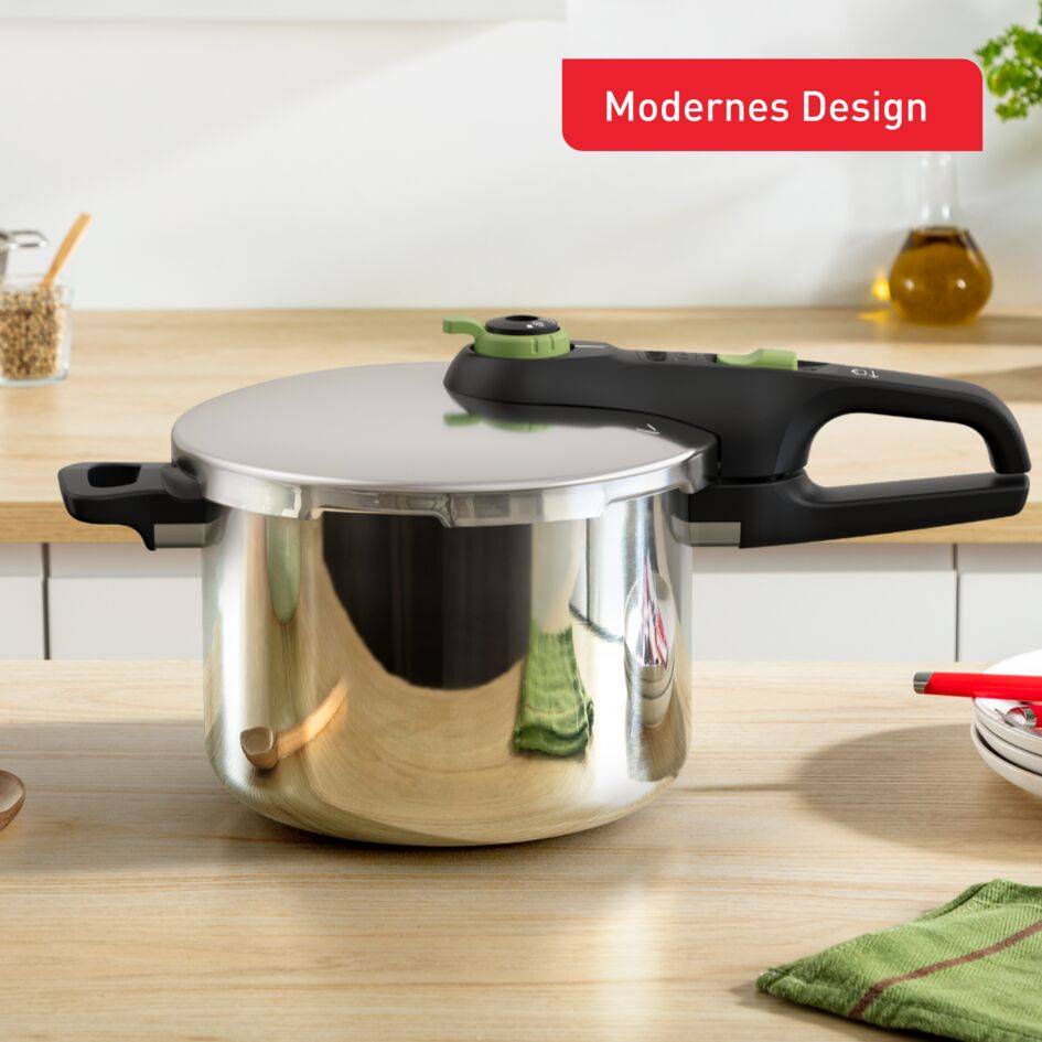 Secure Trendy Schnellkochtopf ohne Korb 6 L, P25807