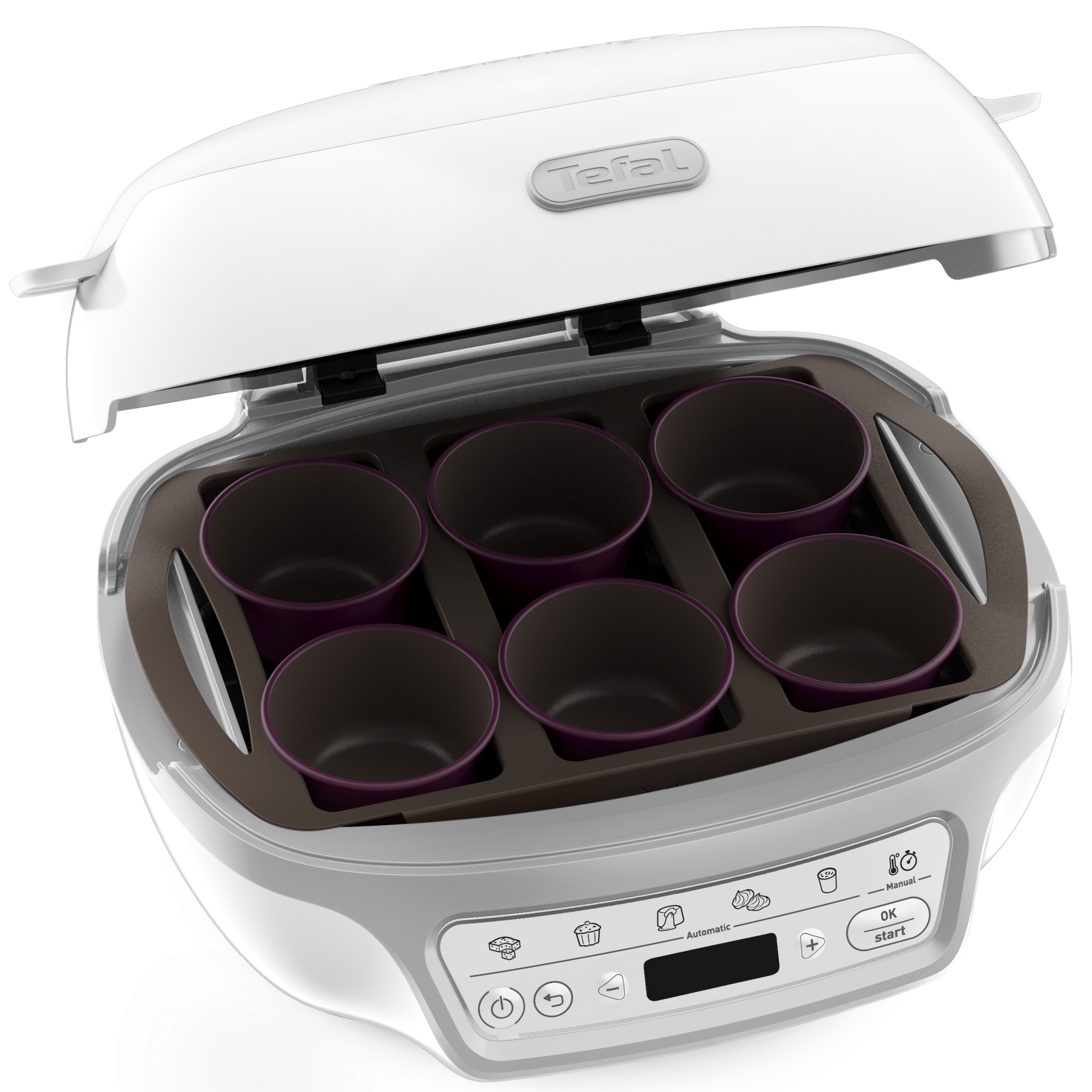 Cake Factory Délices Kuchenbackautomat Silver Maxi Pack KD8121