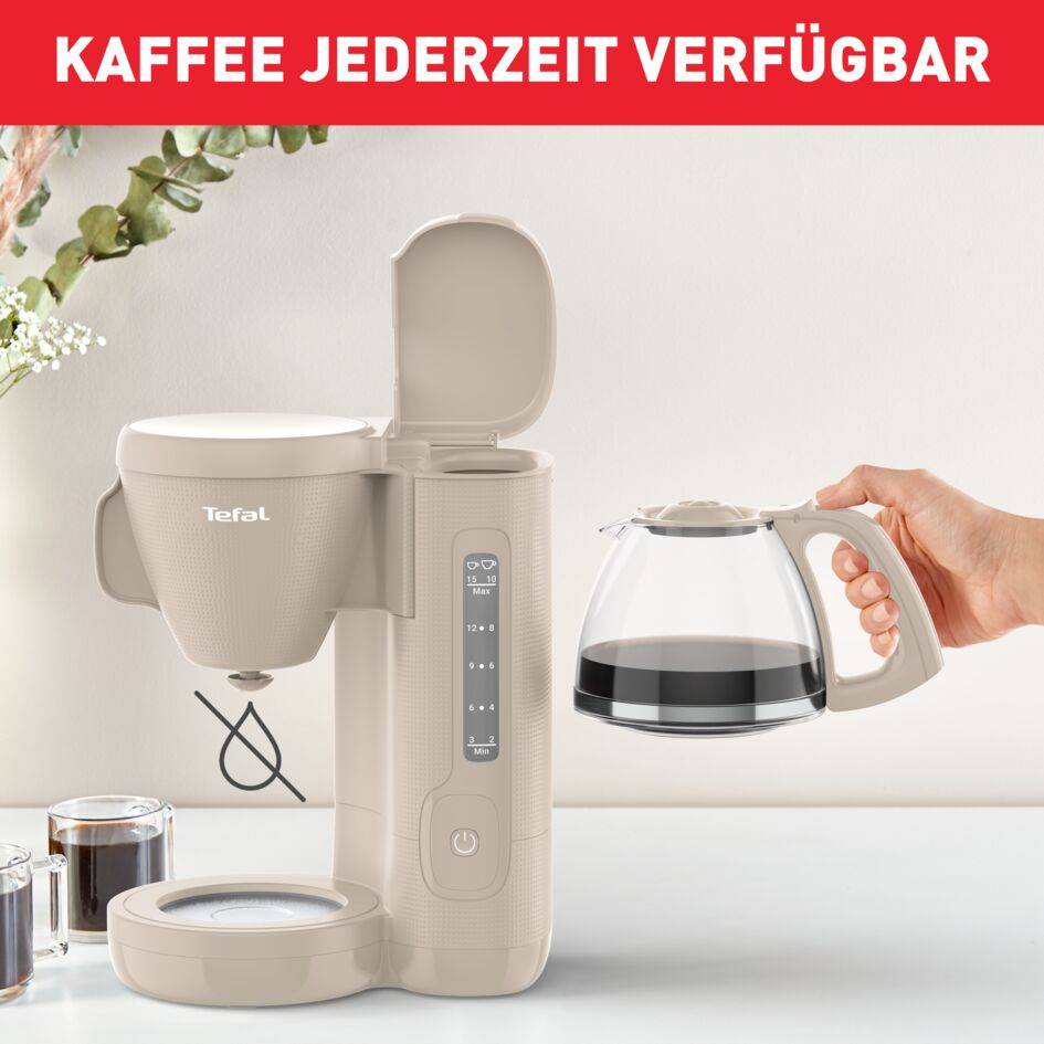 Morning Filterkaffeemaschine Fair Grey CM2M0B