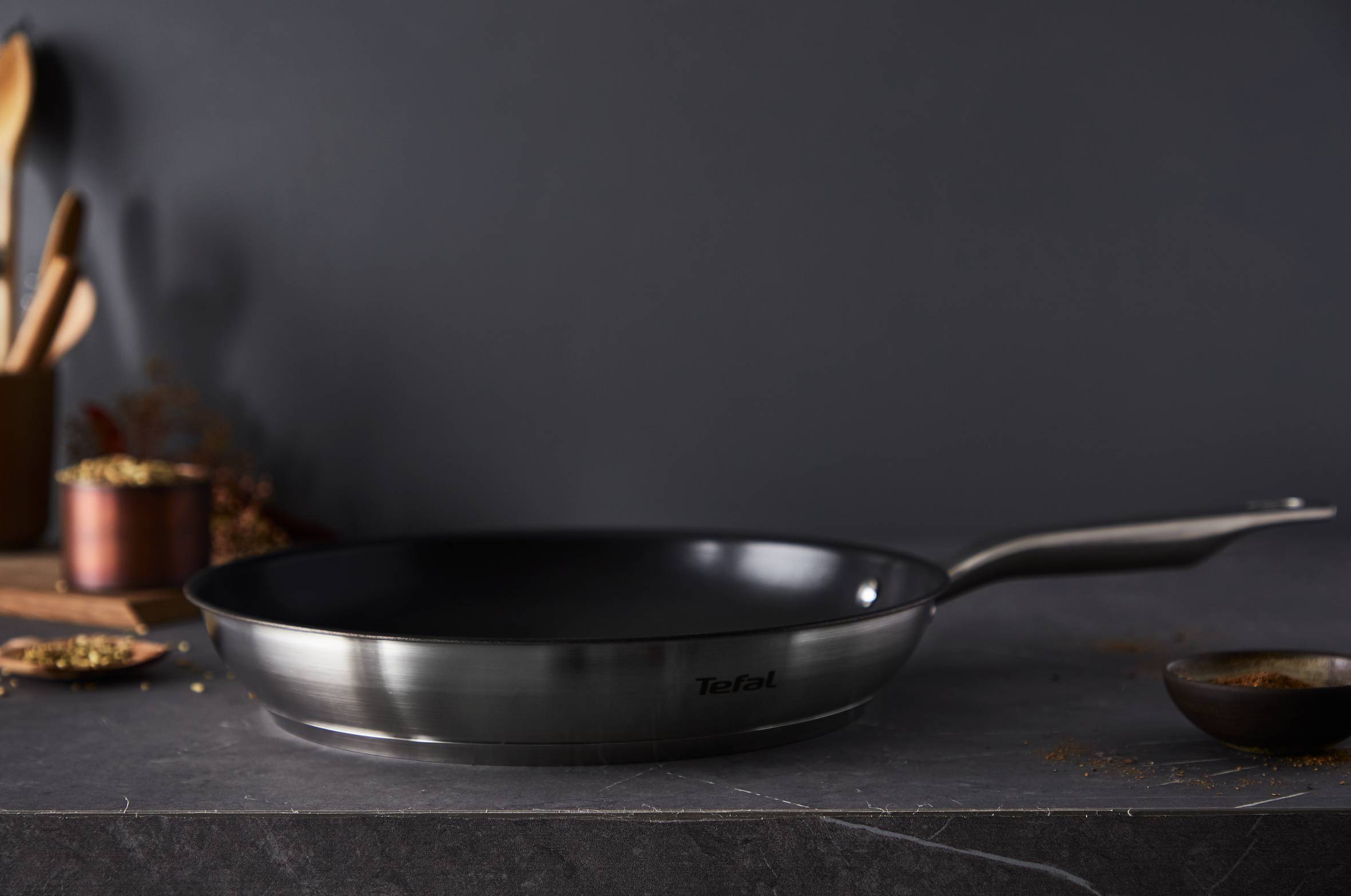 Tefal Virtuoso Edelstahlpfanne