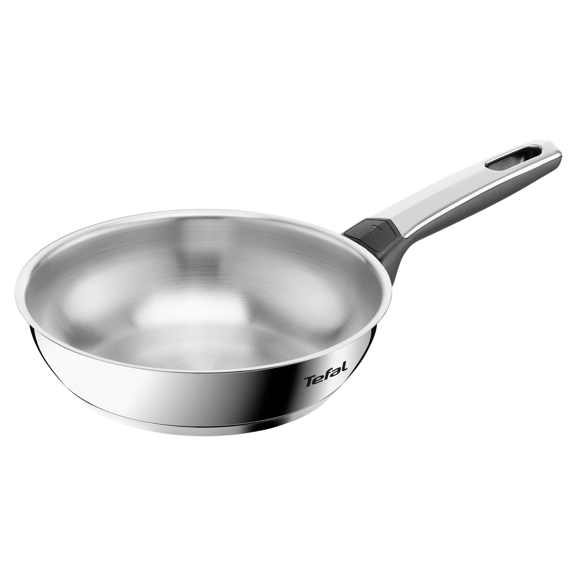 Emotion+ Bratpfanne 20 cm, Premium-Edelstahl, 10 Jahre Garantie, Induktion, 1-2 Portionen