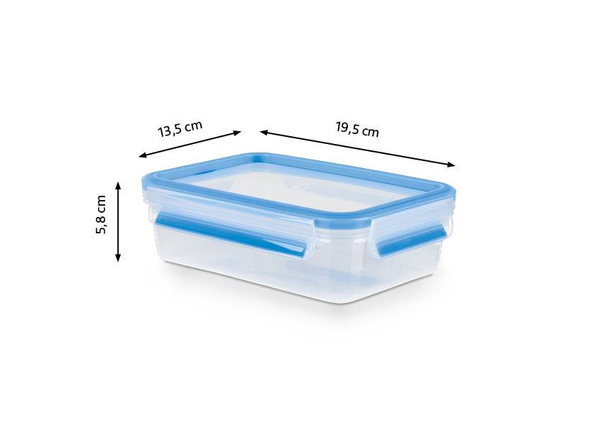 CLIP & CLOSE FRISCHHALTEDOSEN 5-teiliges SET 0,8L N10307