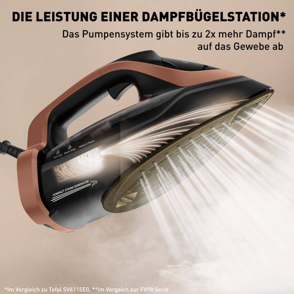 Ultimate Power Pro Dampfbügeleisen FV9E50