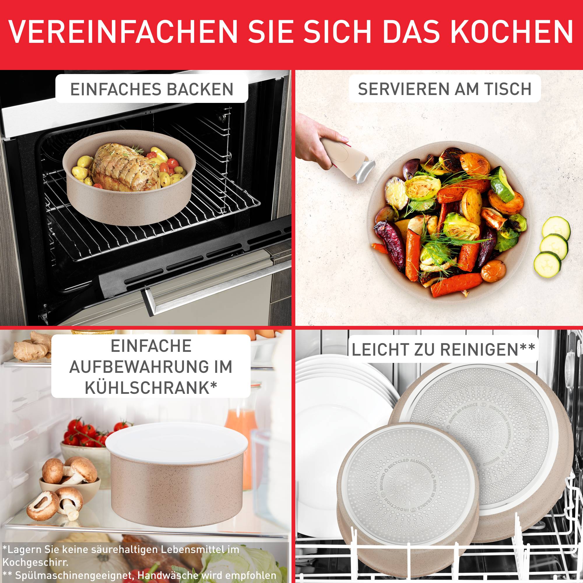 INGENIO DELIGHT Pfanne 24cm (ohne Griff) L7830402