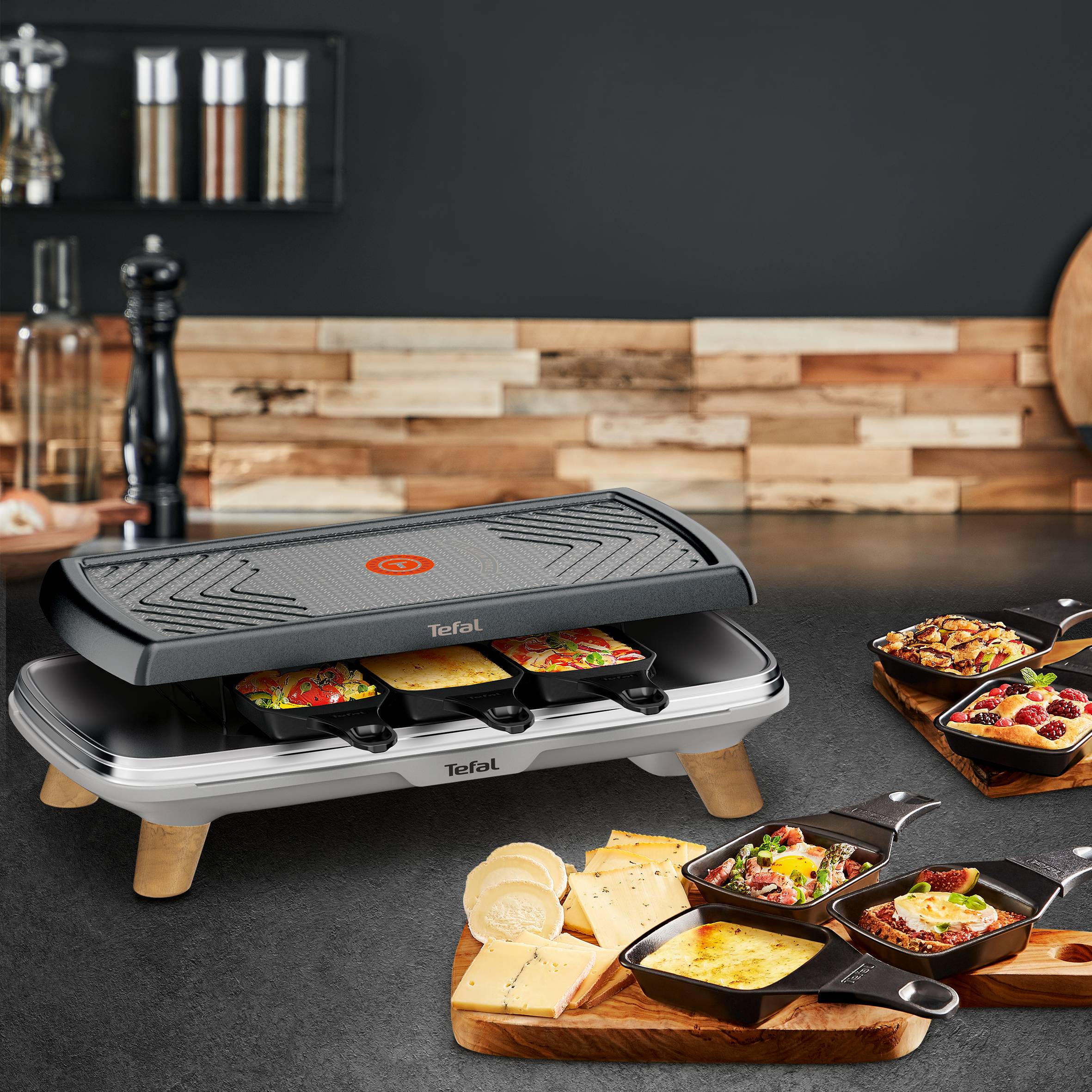 Gourmet Raclette & Tischgrill RE610D