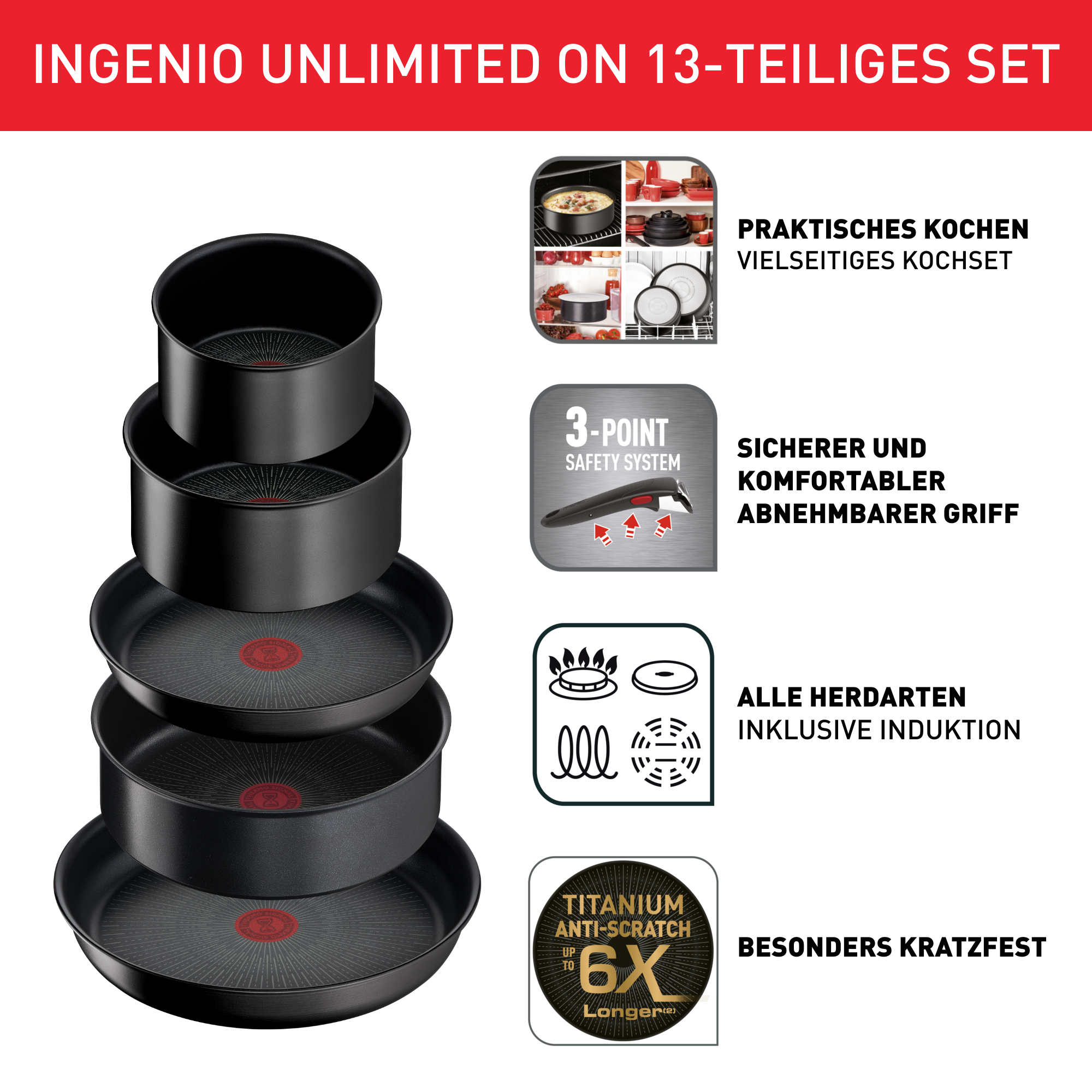 Ingenio Unlimited On 13-teiliges Set L39593