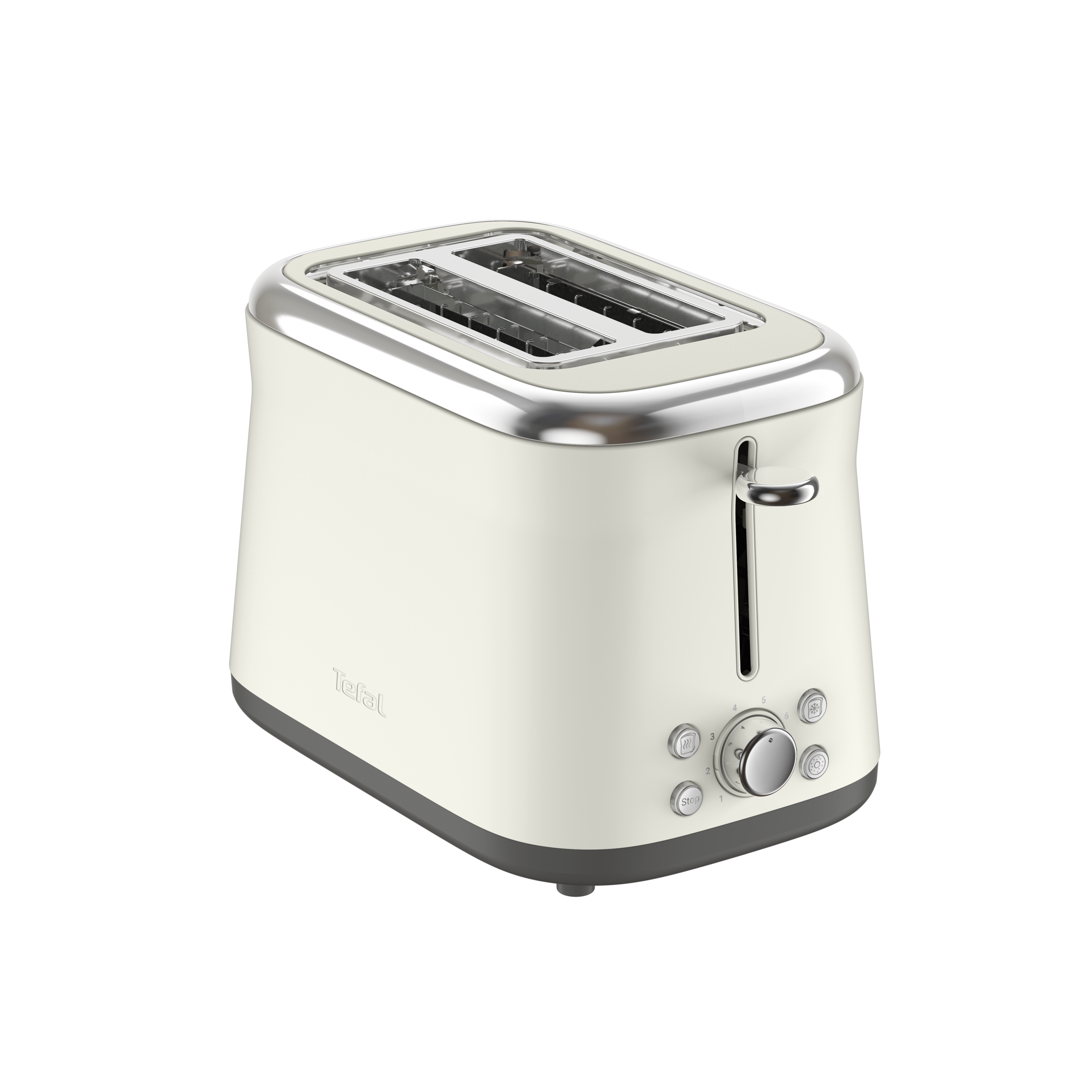 Collection, Doppelschlitztoaster, Retro-Edelstahl, 8 Bräunungsstufen