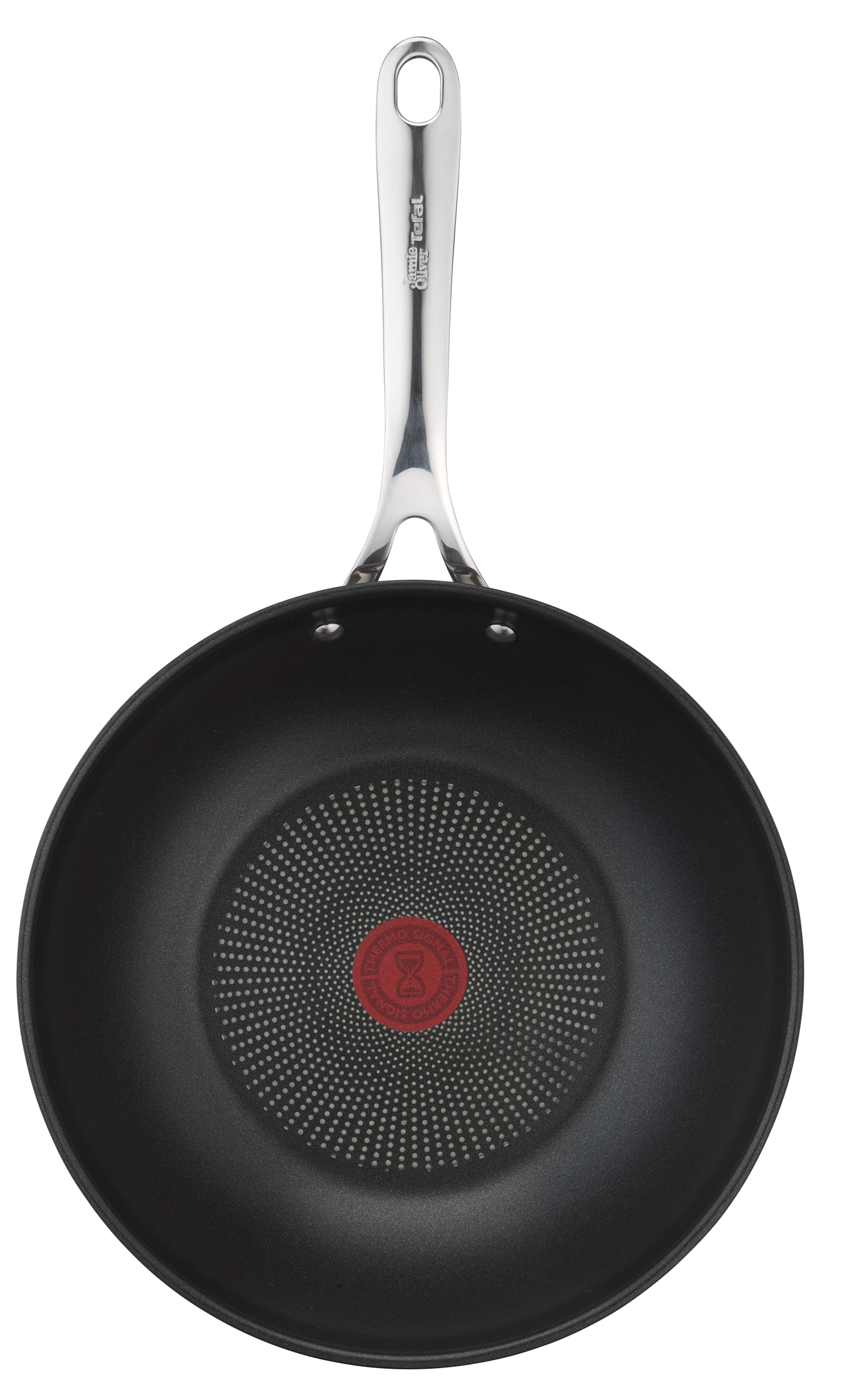 Jamie Oliver by Tefal Cook' Smart Edelstahl-Wokpfanne 28cm E31019