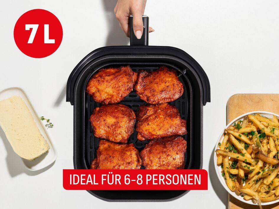 Easy Fry Infrared, Heißluftfritteuse, knusprige Ergebnisse, Infrarot-Technologie