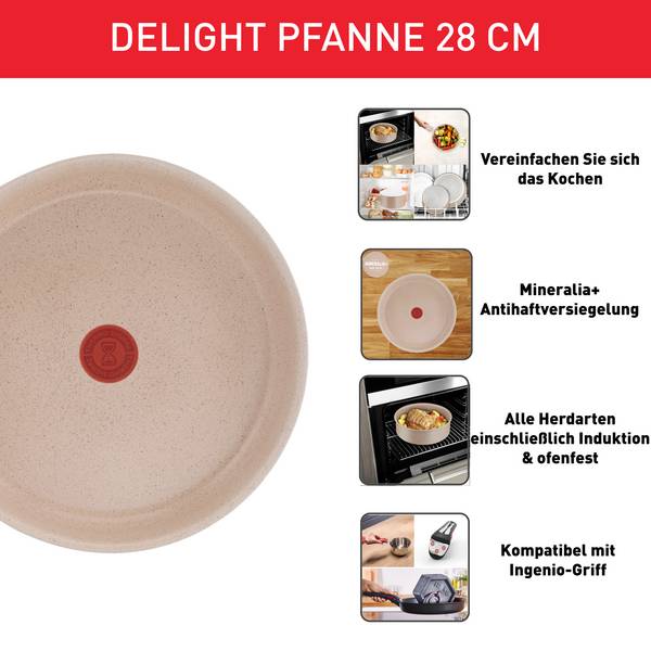 Ingenio Delight Pfanne 28 cm (ohne Griff) L7830602