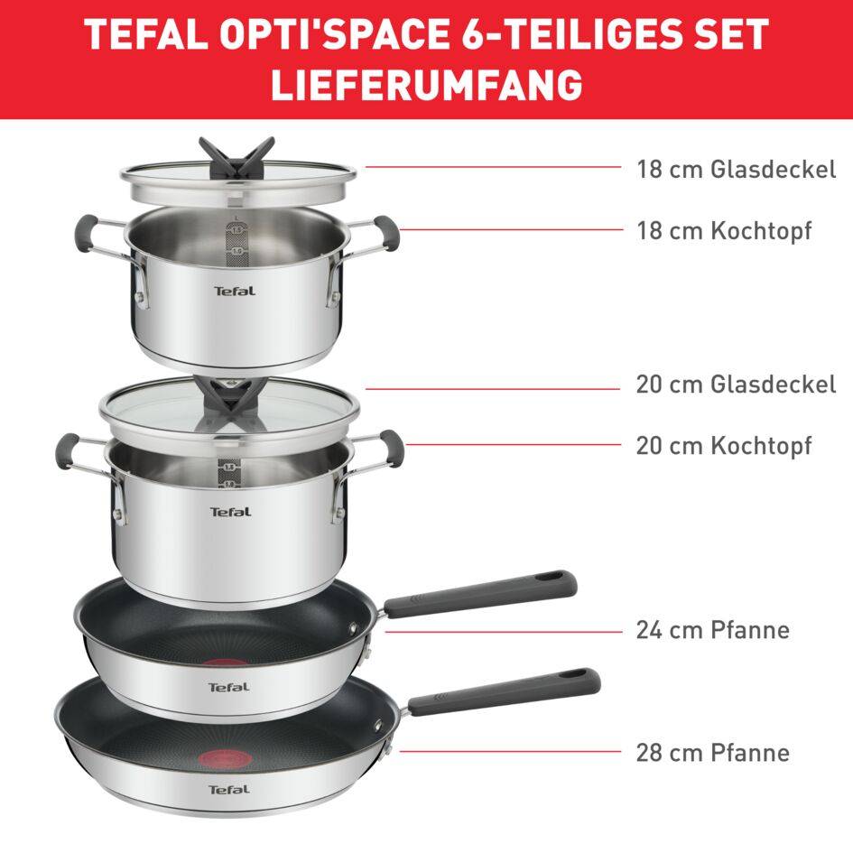 Opti'Space 6-teiliges Set G737S6