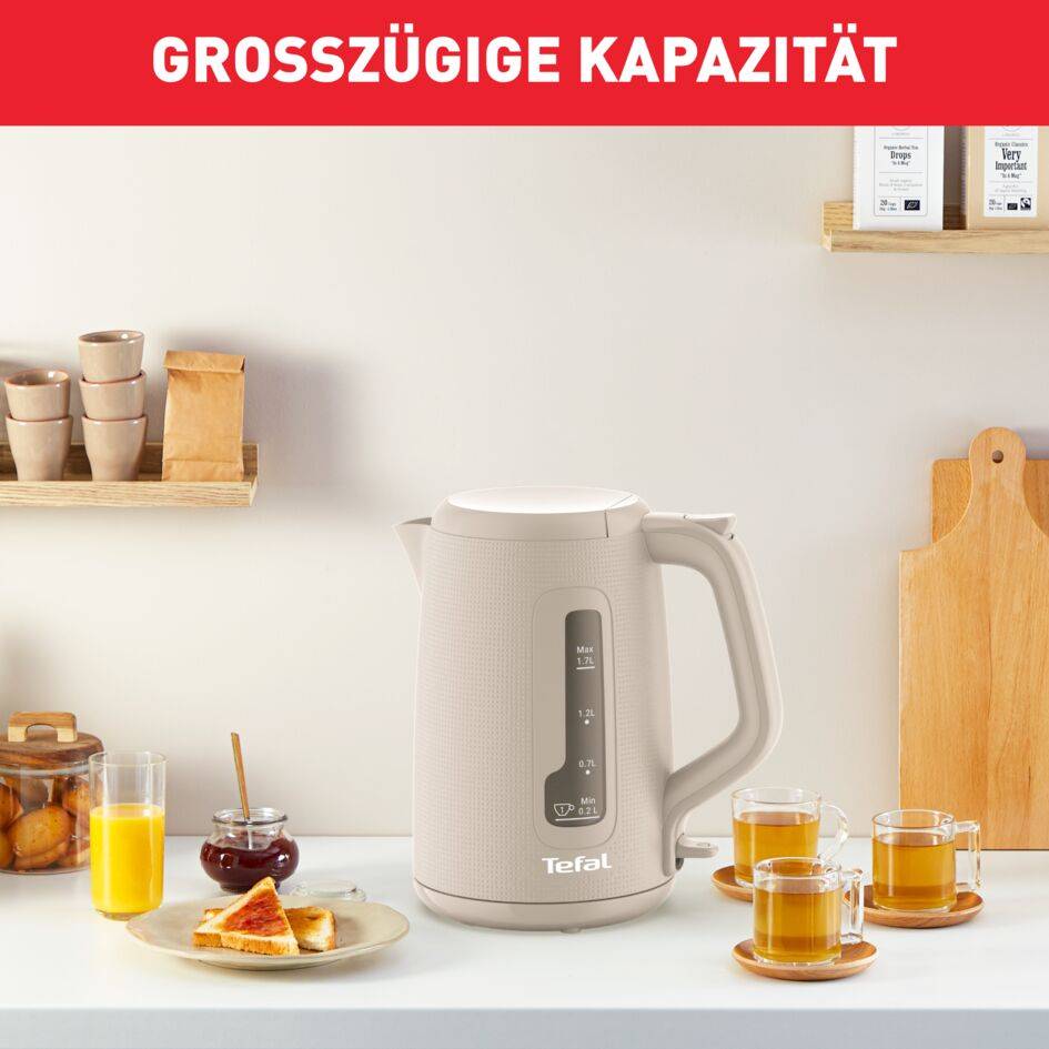 Morning Wasserkocher 1,7 L Fair Grey KO2M0B