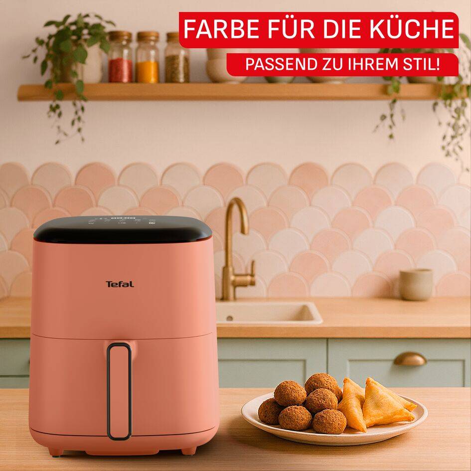 Easy Fry POP, Heißluftfritteuse, 5 L Füllmenge, 10 automatische Programme