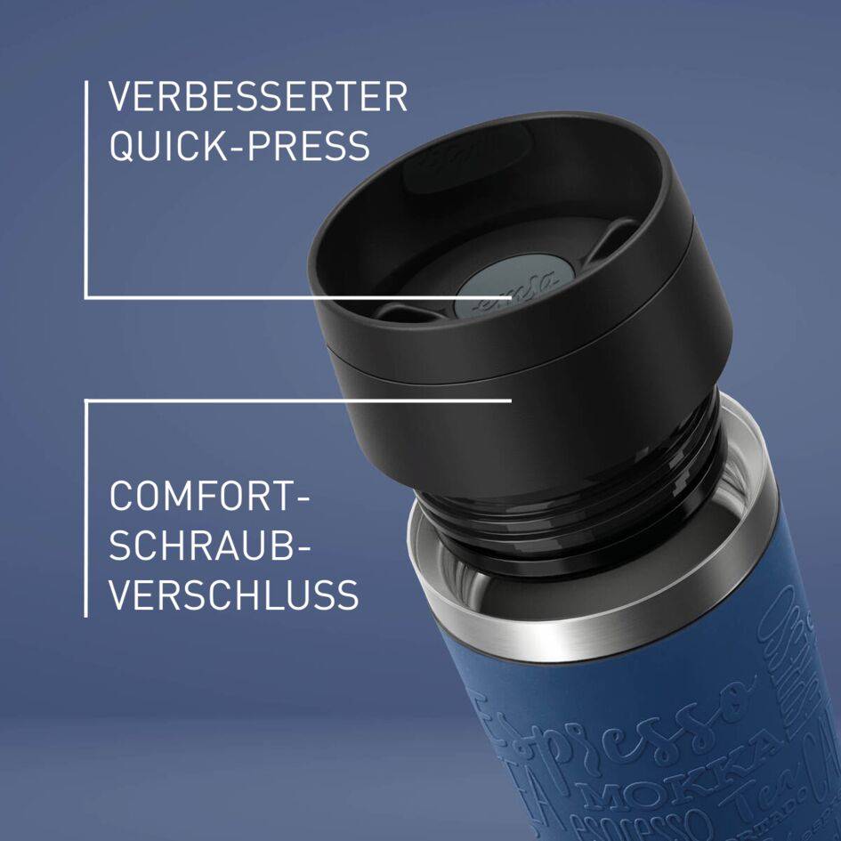 TRAVEL MUG CLASSIC ISOLIERBECHER 0,5L DUNKELBLAU N20221