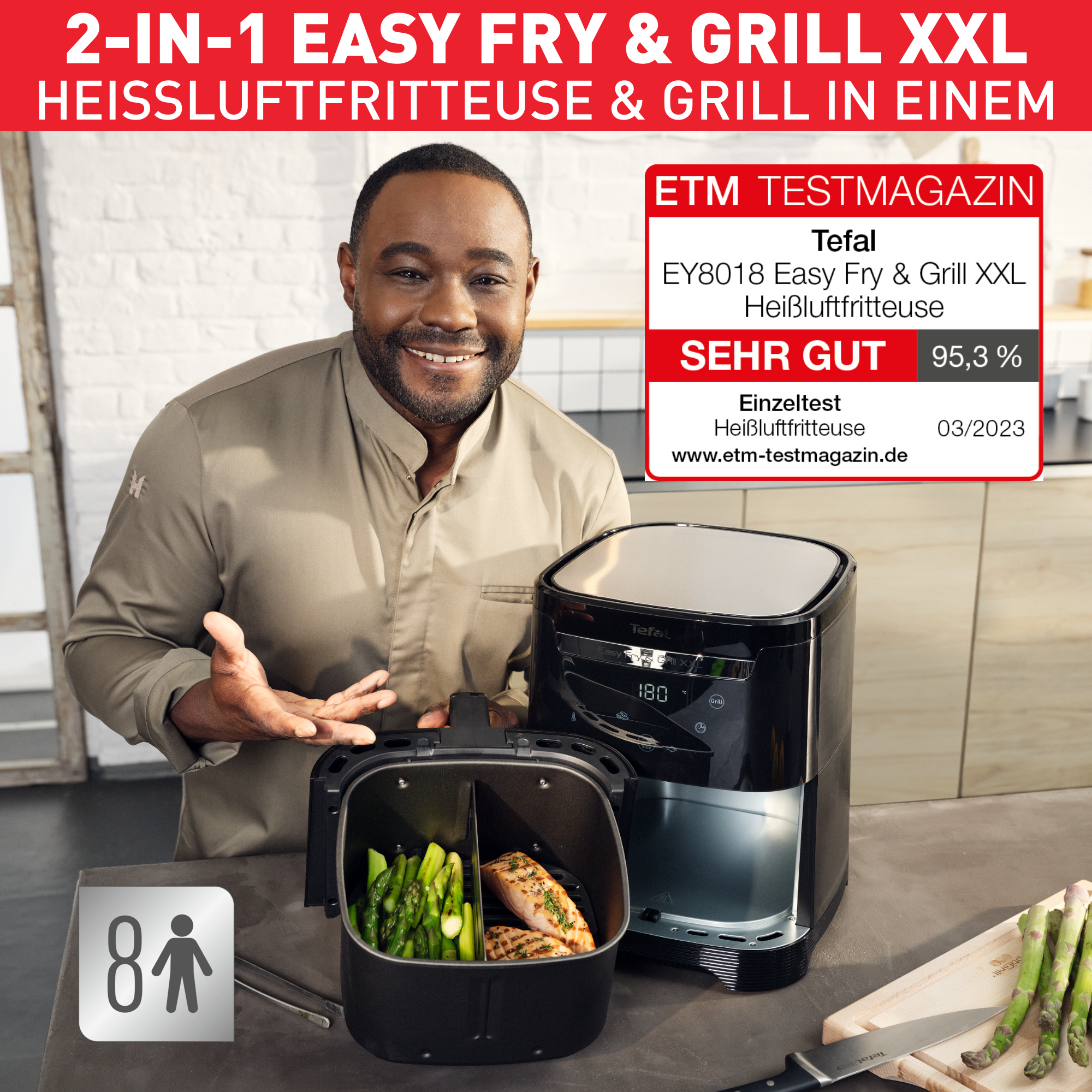 EASY FRY & GRILL XXL EY8018