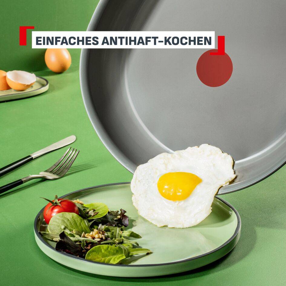 Renew, Bratpfanne 28 cm, Antihaft-Keramikbeschichtung