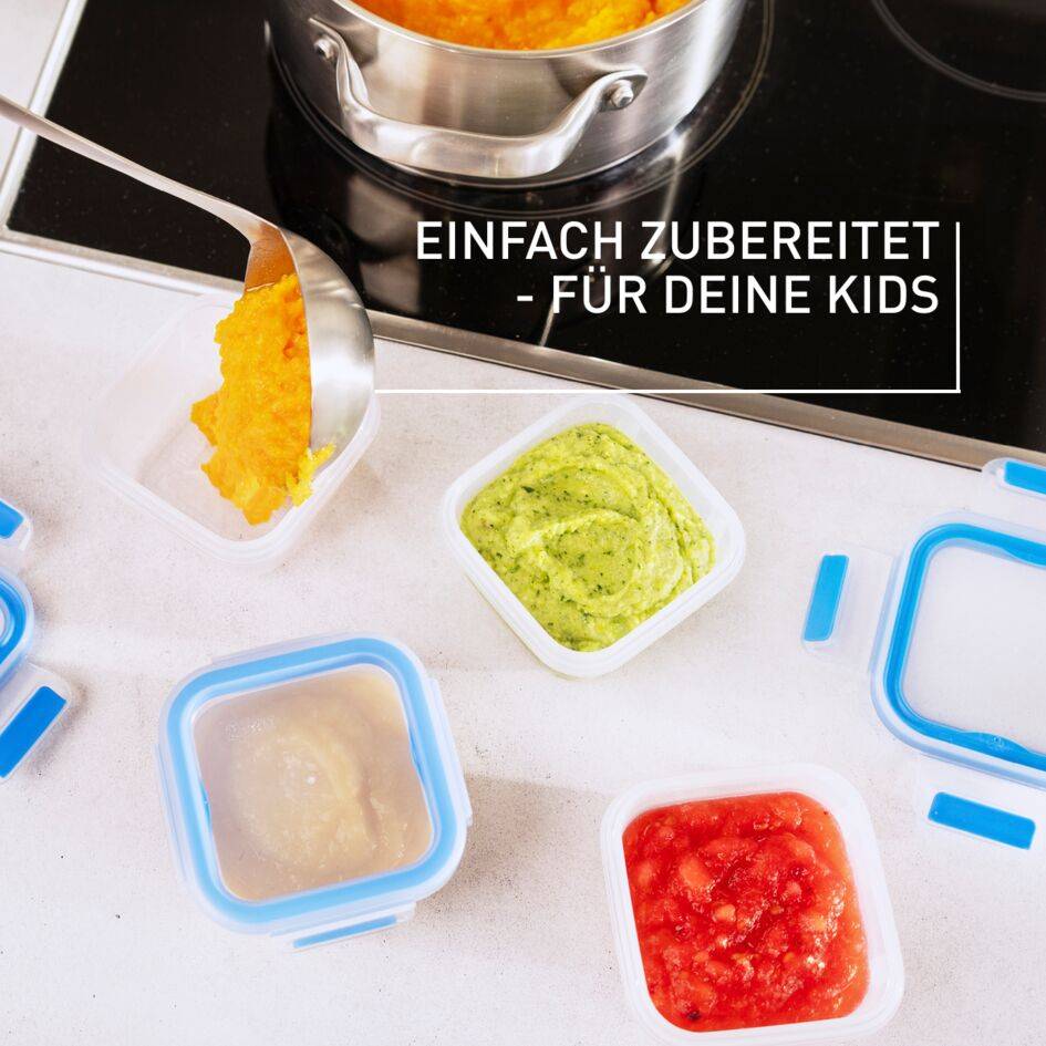 CLIP & CLOSE FRISCHHALTEDOSEN 4-teiliges SET 0,2L N10337