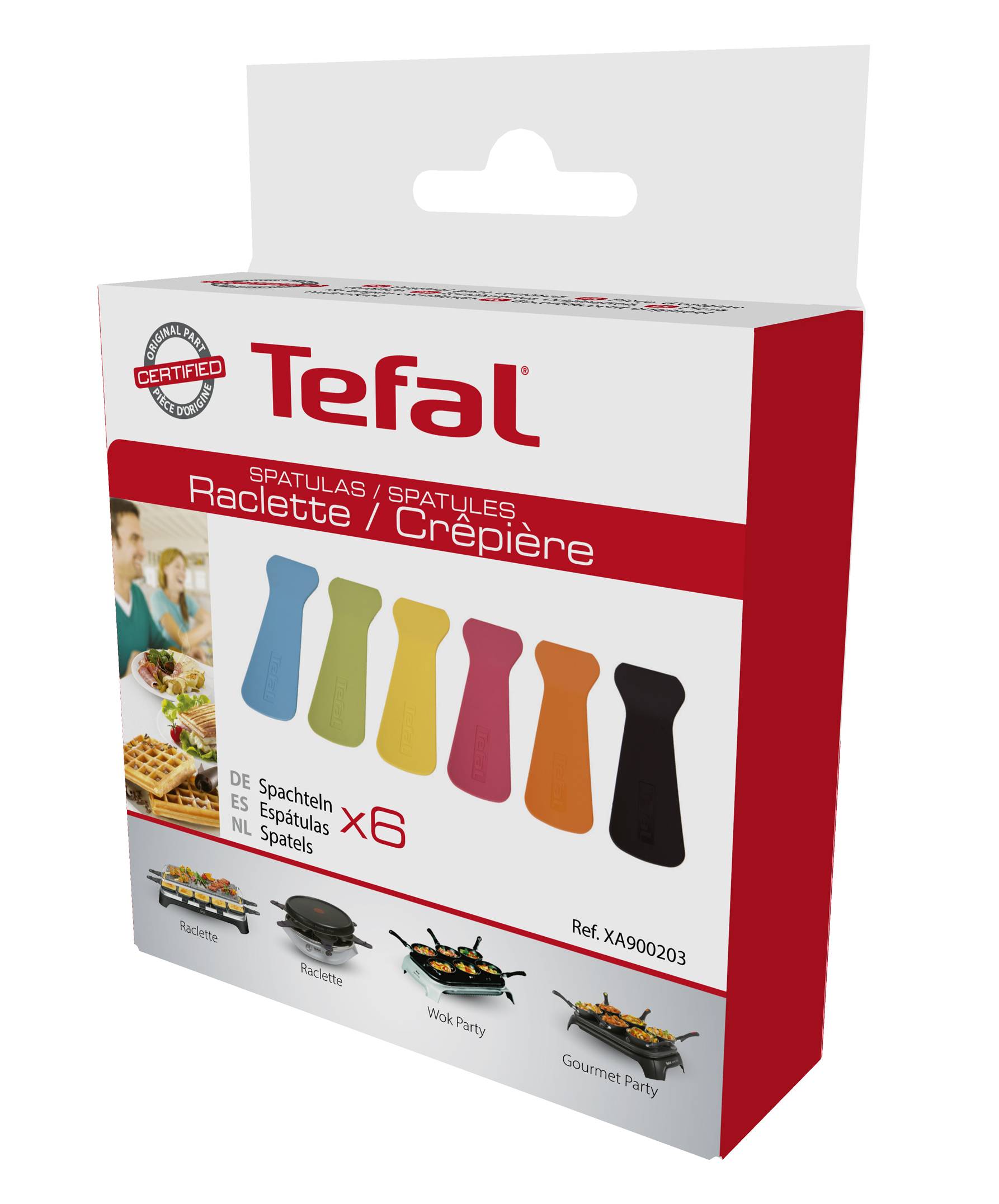 Raclette-Spatel x 6 XA900203