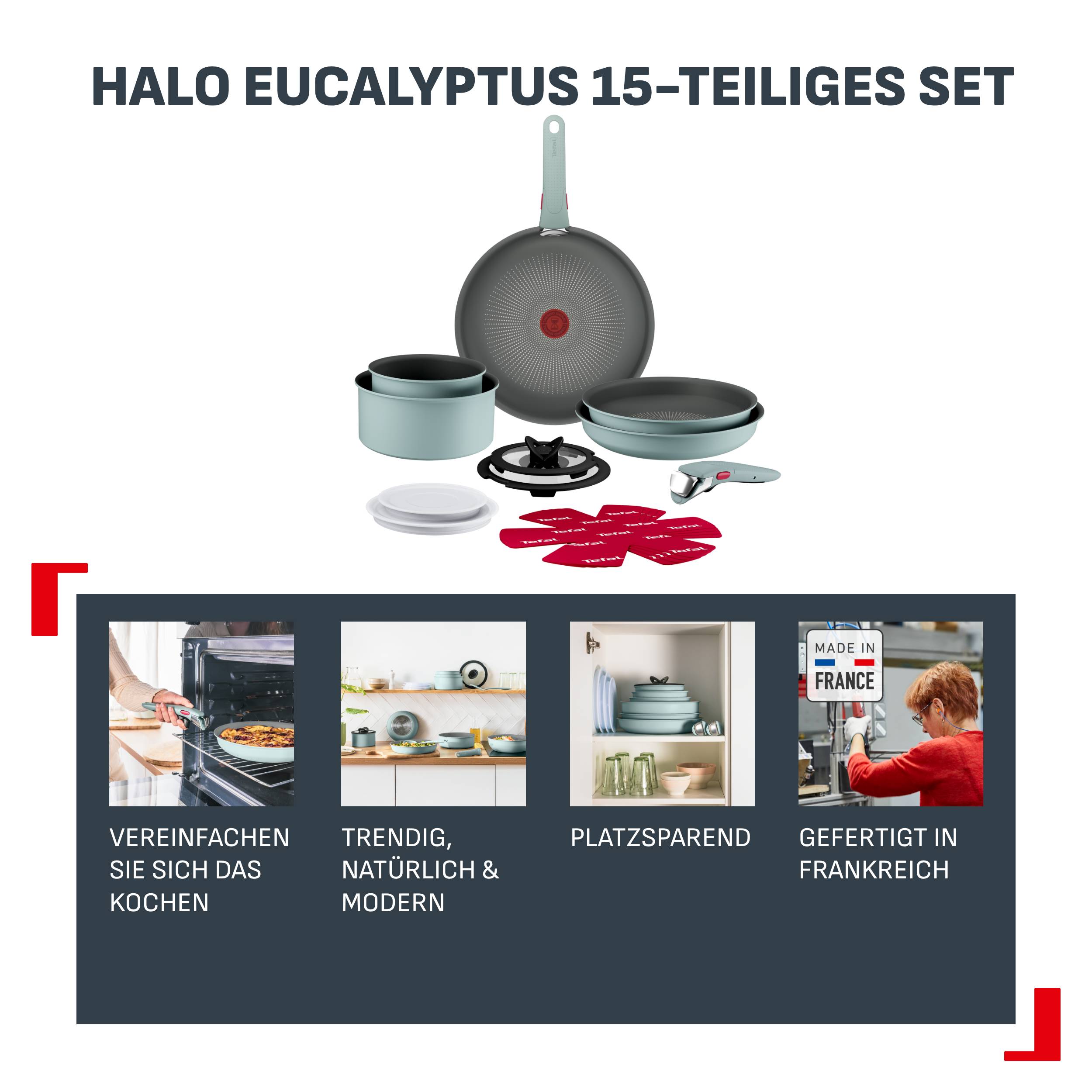 Ingenio Halo Eucalyptus 15-teiliges-Set L8029153 