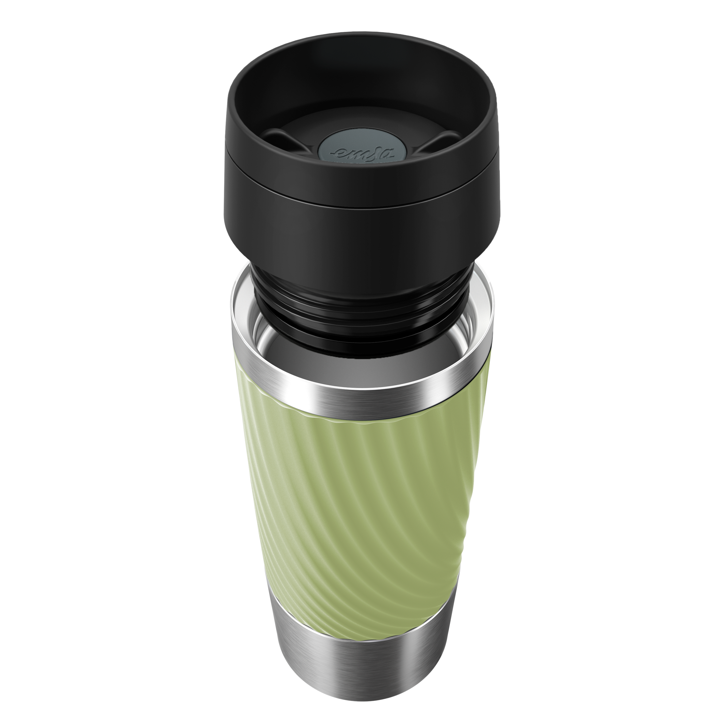 TRAVEL MUG CLASSIC TWIST ISOLIERBECHER 0,36L GRÜN N20255