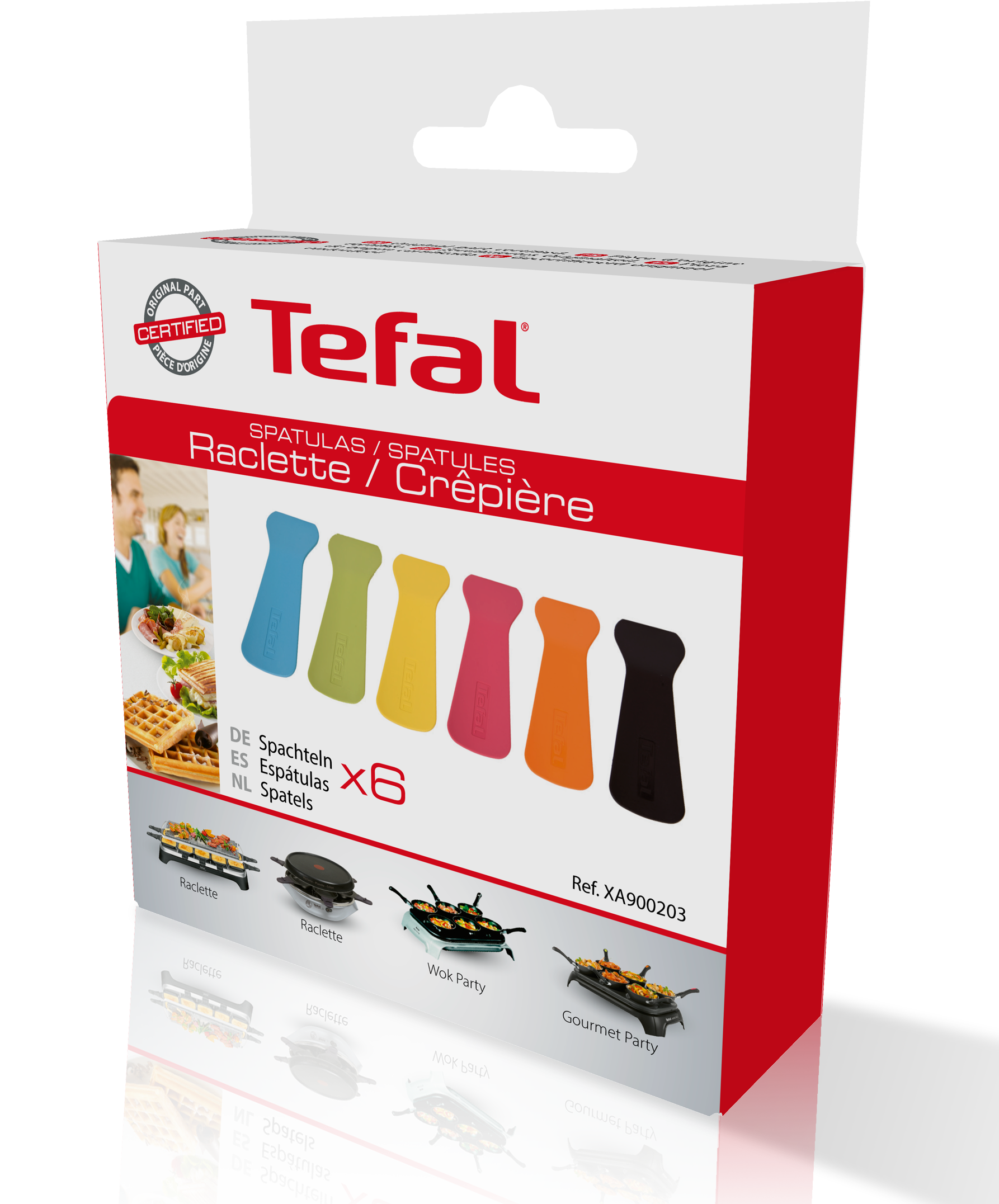 Raclette-Spatel x 6 XA900203