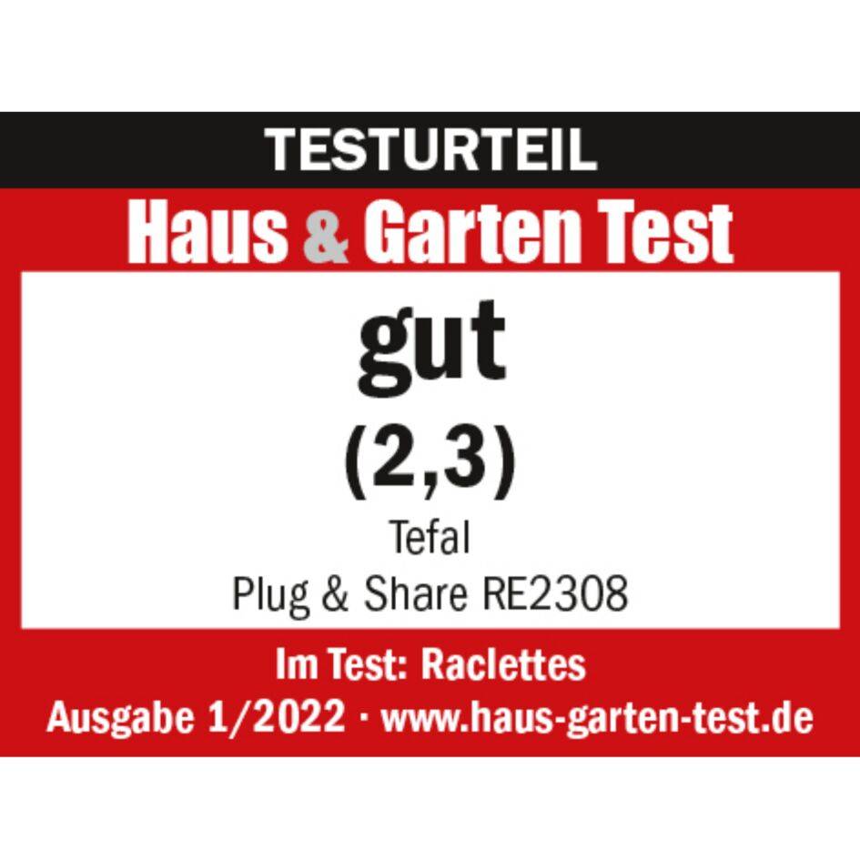 Plug&Share Raclette-Grill RE2308