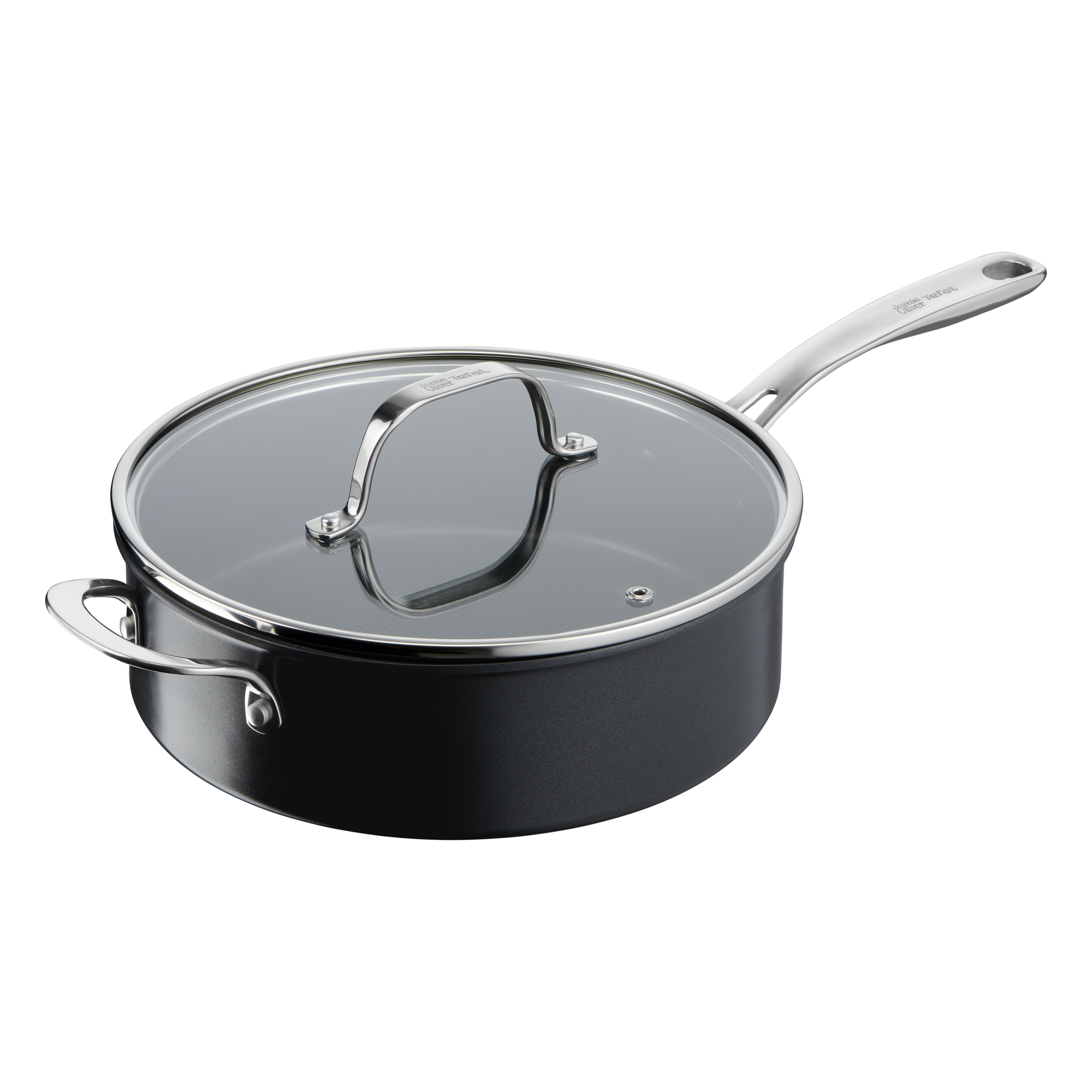 Jamie Oliver by Tefal Home Cook Alu-Schmorpfanne 26cm, E01433