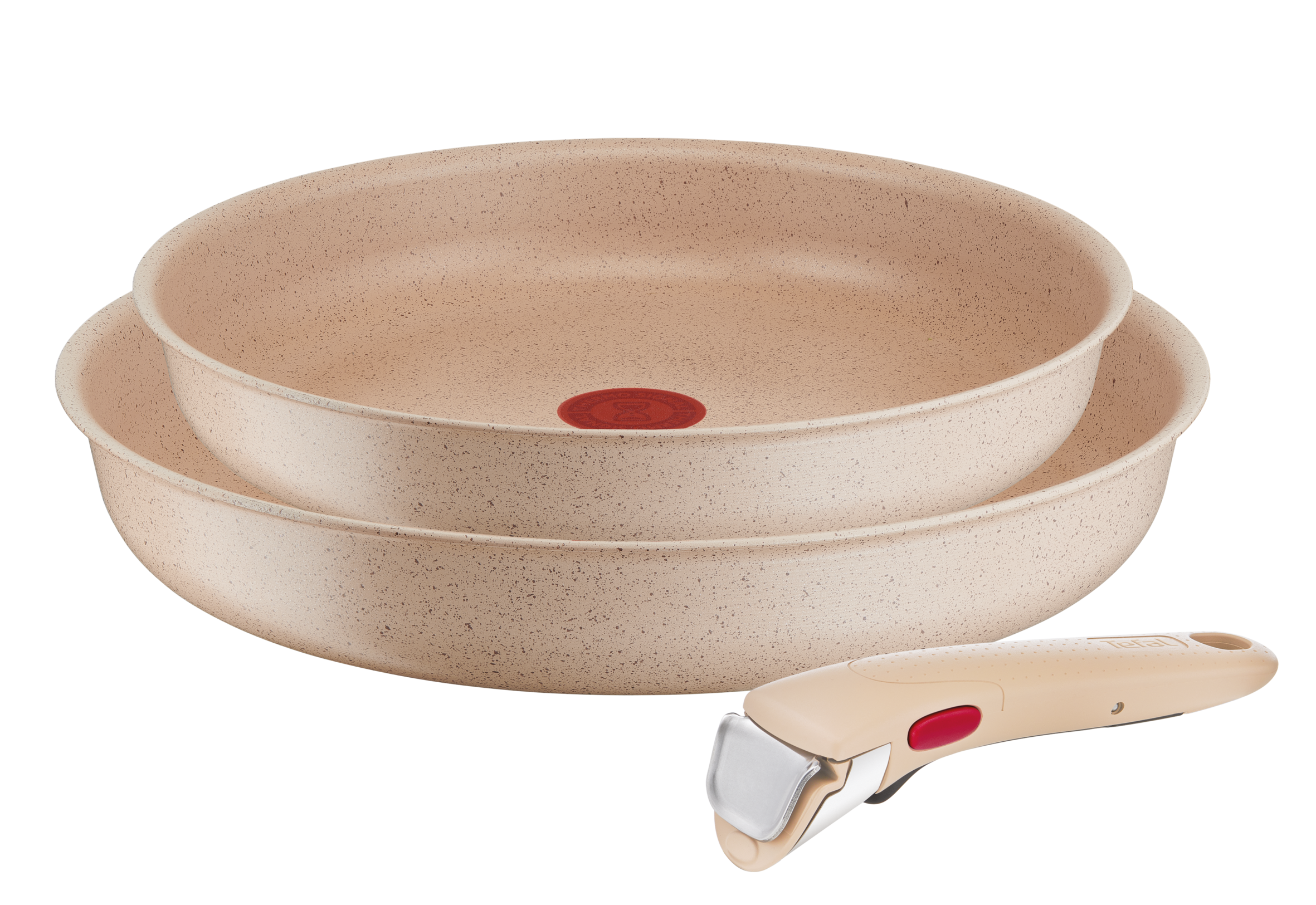 Ingenio Delight 3-teiliges Set (Pfannen 24/28cm + 1 Griff) L7839043