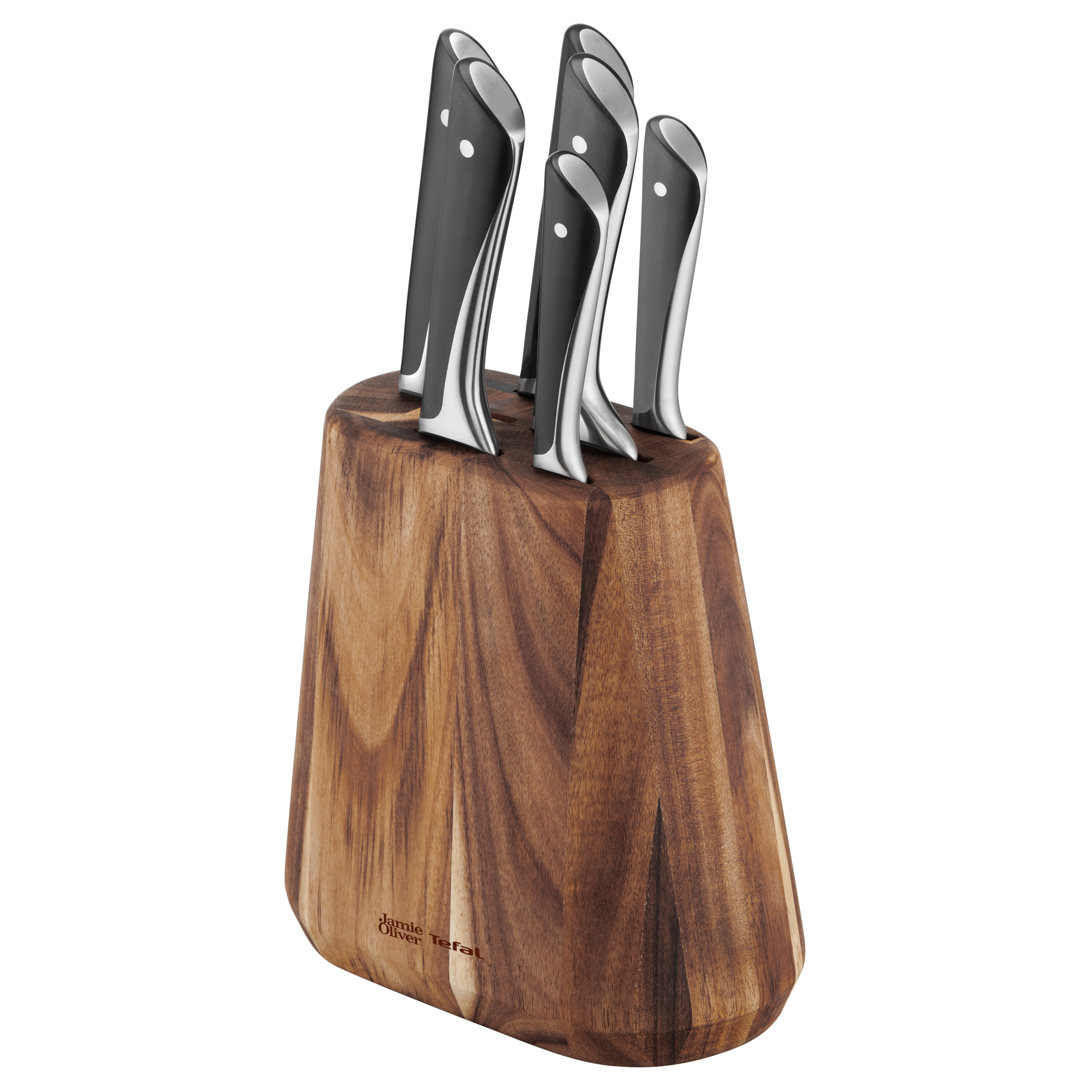 Jamie Oliver by Tefal 7 tlg. Messerblock K267S6 