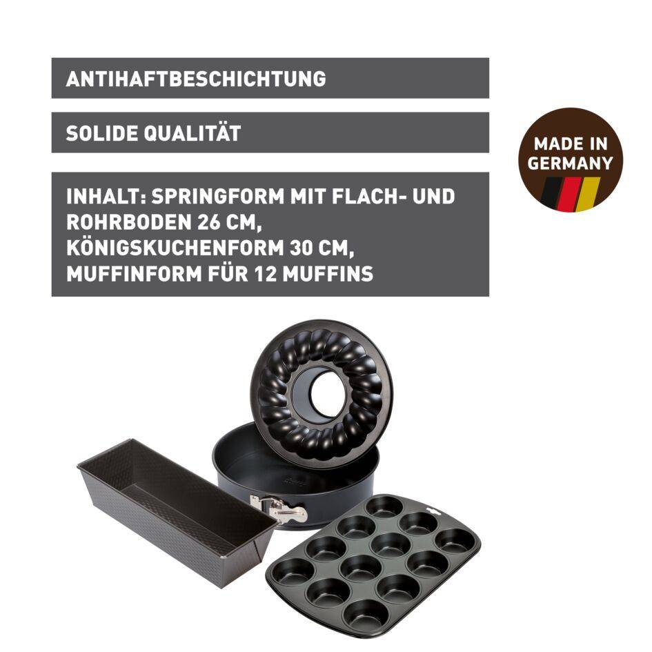 KAISER Classic Backformen-Set, 4-teilig