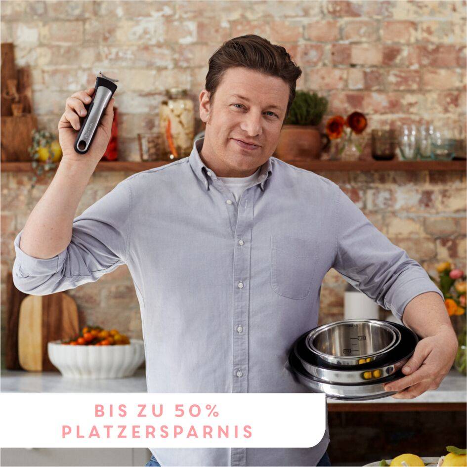 Jamie Oliver by Tefal Ingenio On 3-teiliges Set L97691