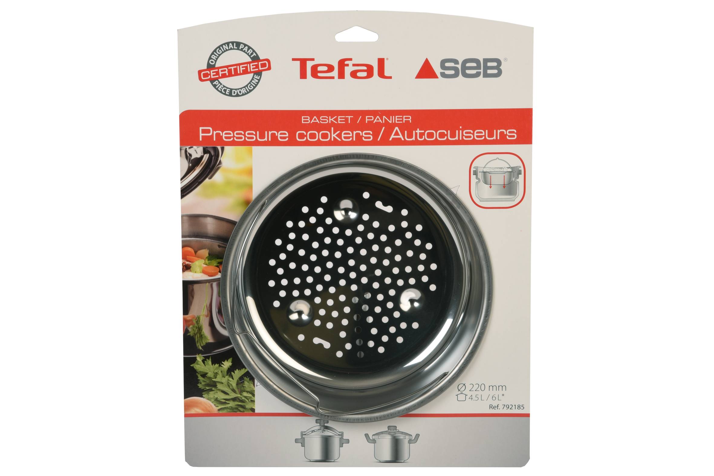 Dünsteinsatz, starr 4,5/6L 792185