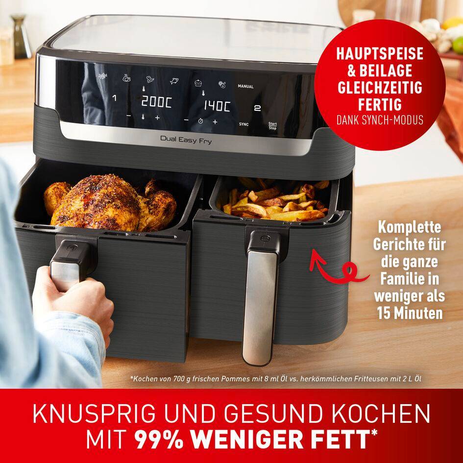 Dual Easy Fry & Grill 8,3 L Heißluftfritteuse EY905B