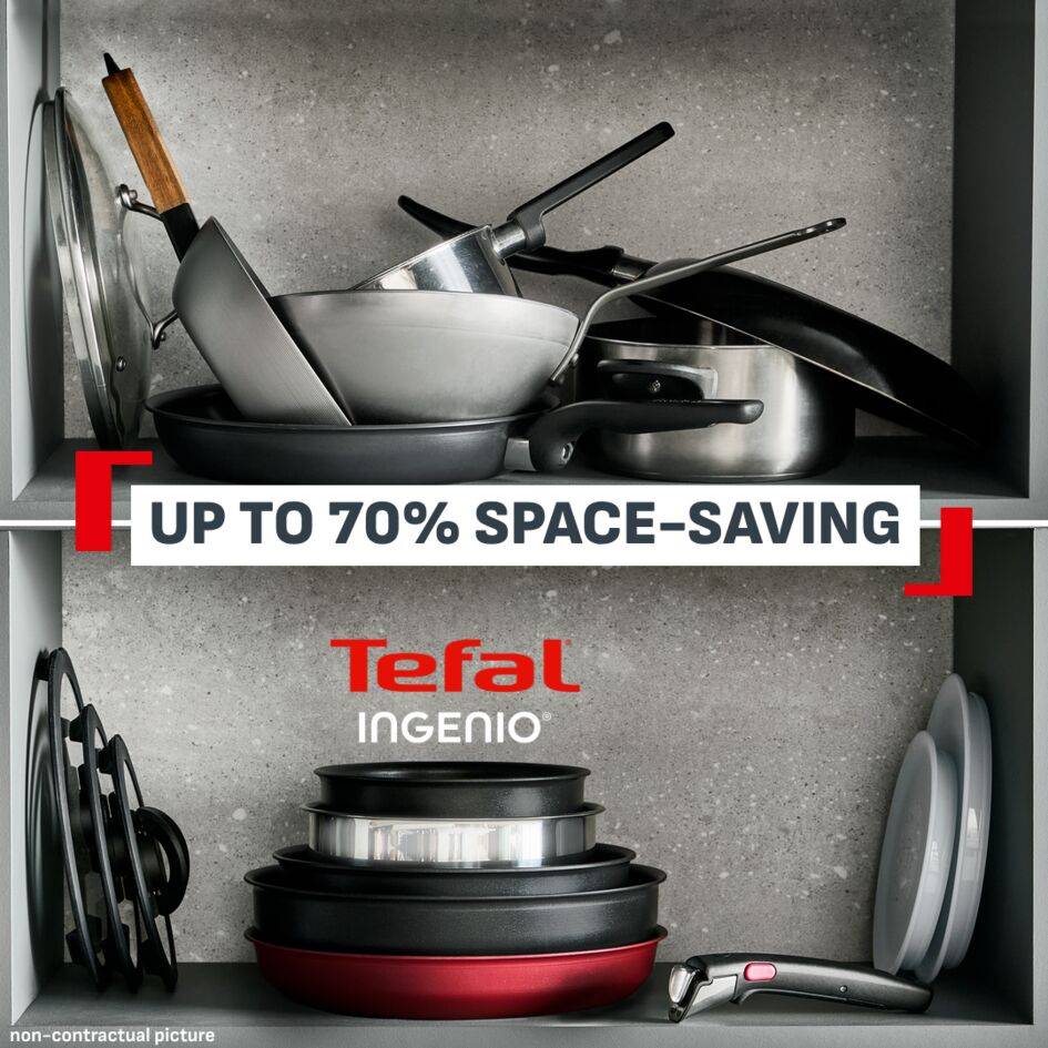 Ingenio Excellence+ 8-teiliges Kochgeschirr-Set P00099