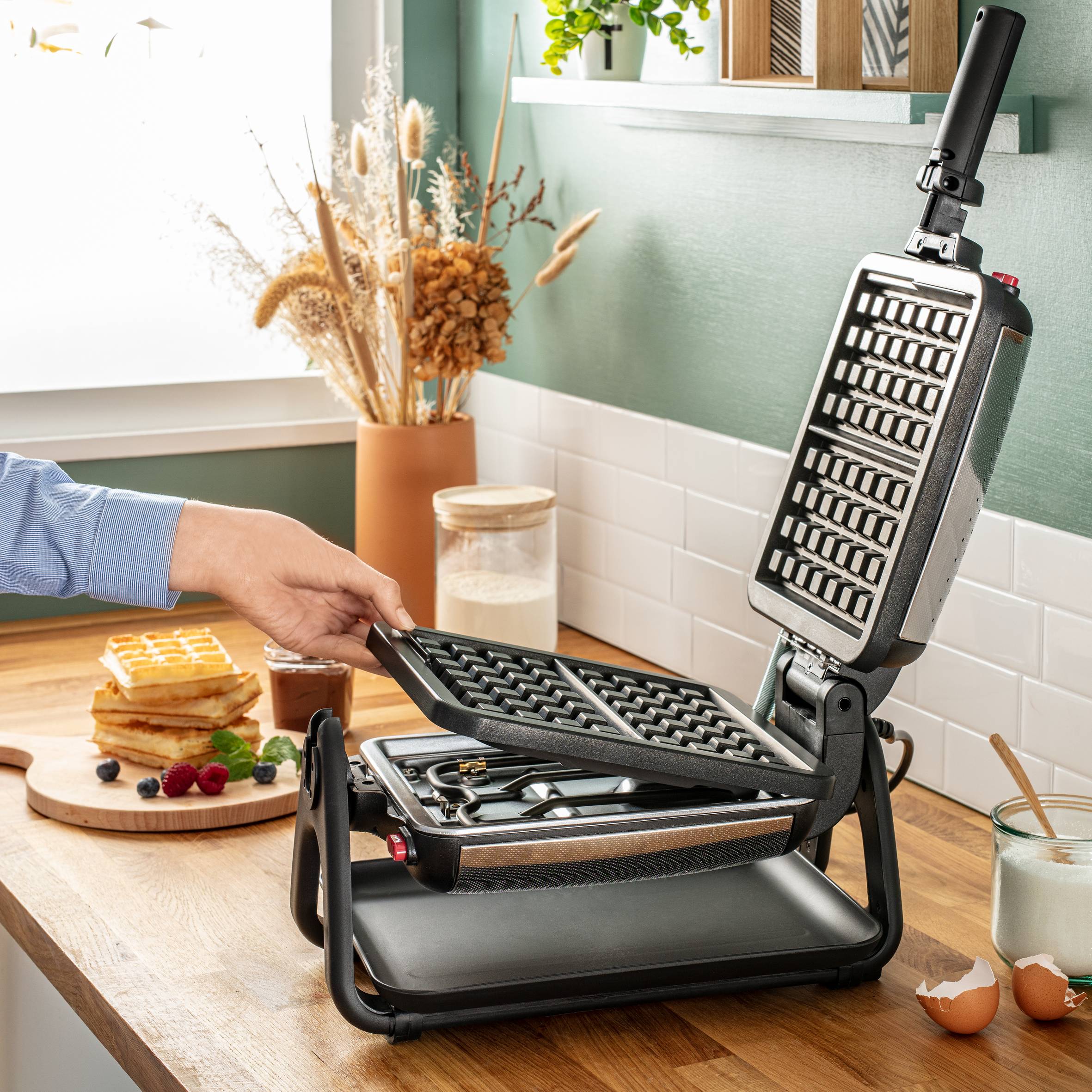 King Size 2-in-1 Sandwichmaker & Waffeleisen WM755D