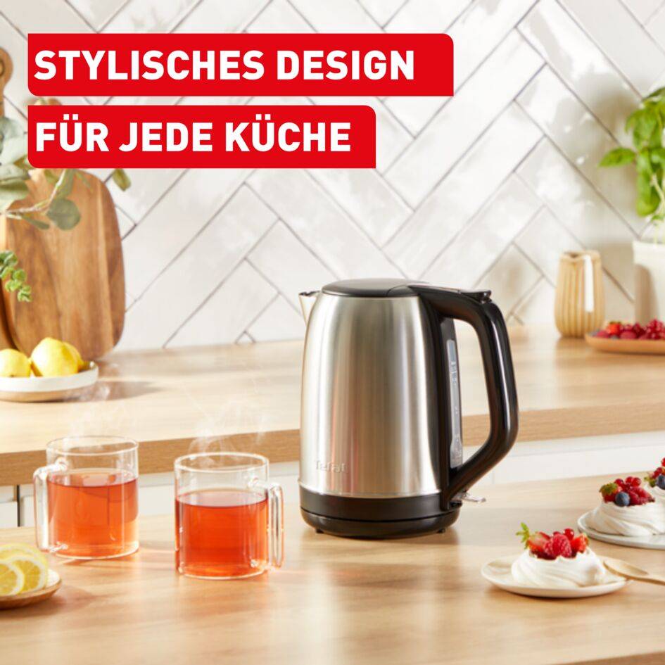 Subito, Elektrischer Wasserkocher, Ein-Tassen-Indikator, Einhändiges Öffnen 