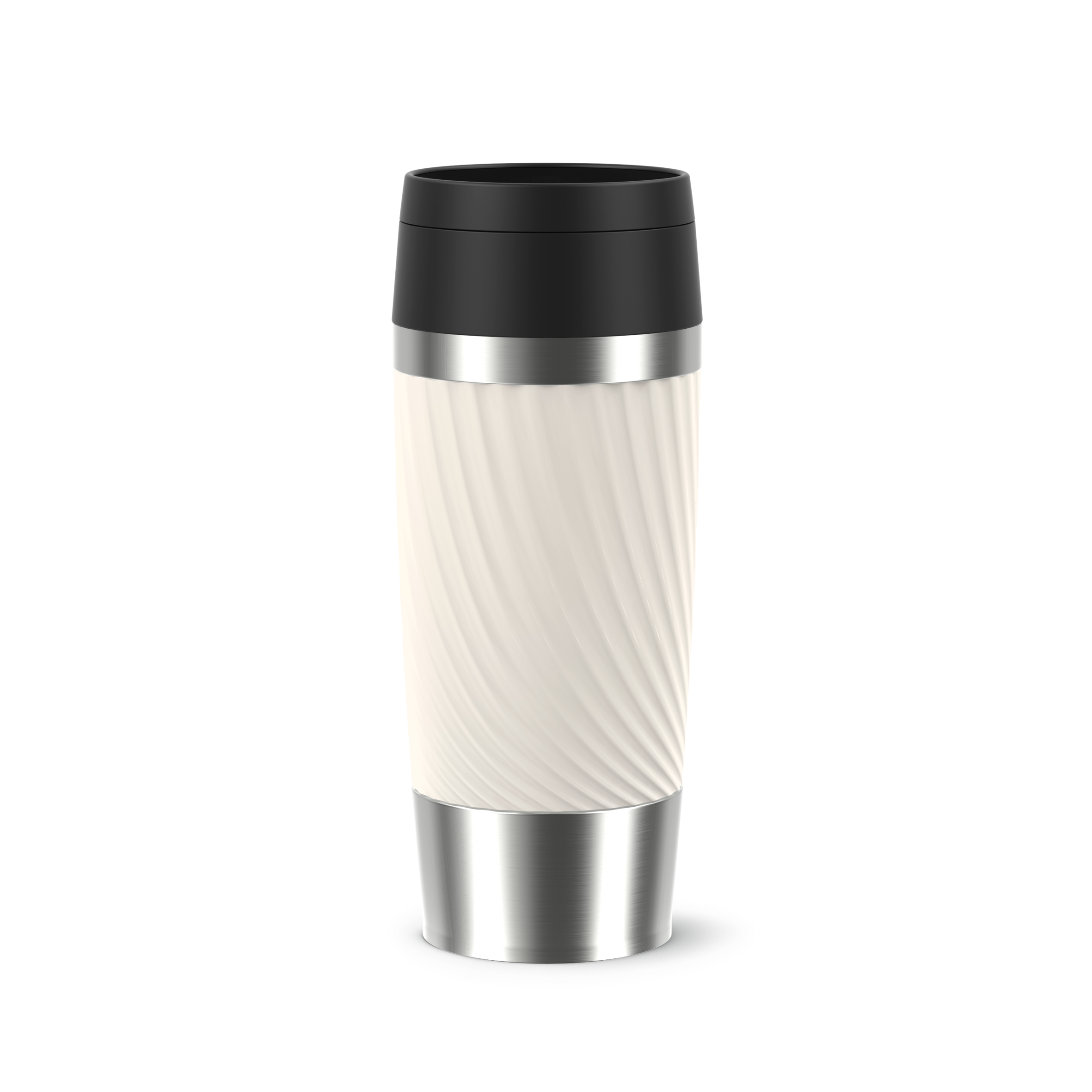 TRAVEL MUG CLASSIC TWIST ISOLIERBECHER 0,36L CREMEWEIß N20254