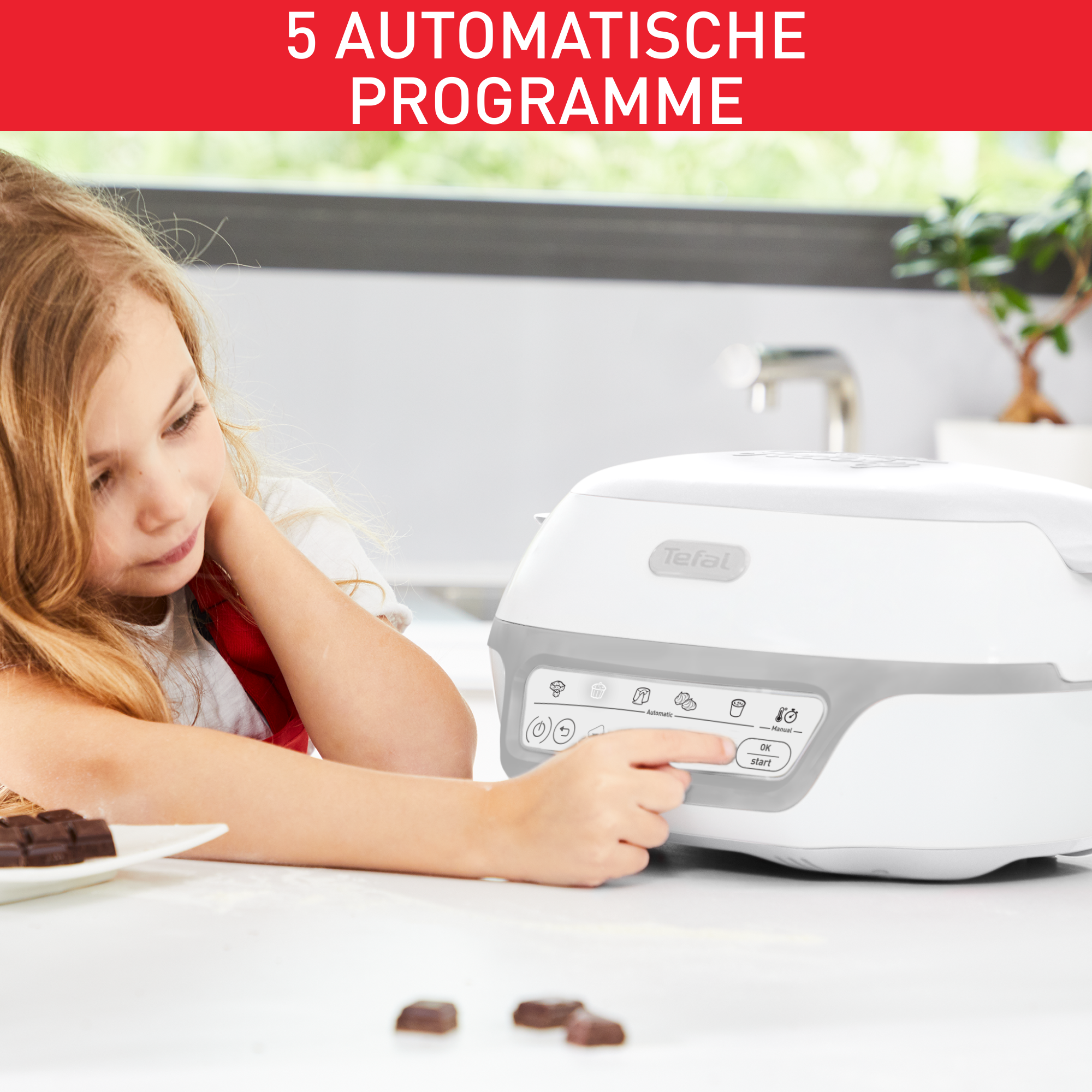 Cake Factory Délices Kuchenbackautomat Silver Maxi Pack KD8121