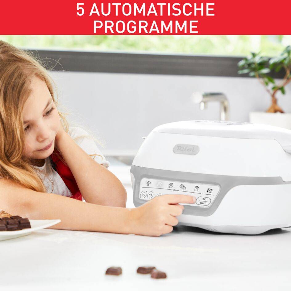 Cake Factory Délices Kuchenbackautomat Silver Maxi Pack KD8121