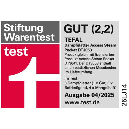 Access'Steam Pocket Dampfbürste DT3053